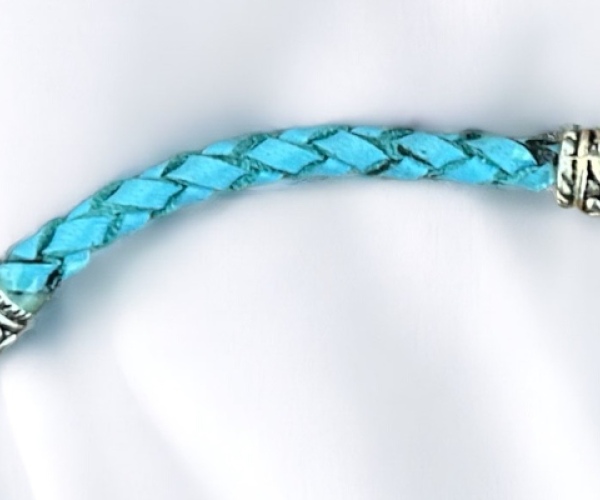 Schlüsselanhänger hellblau ca 8 cm